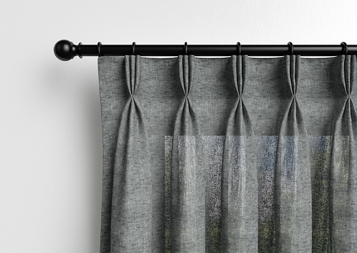 Pescara Voile, Slate - Made to Measure Curtains - Image 12